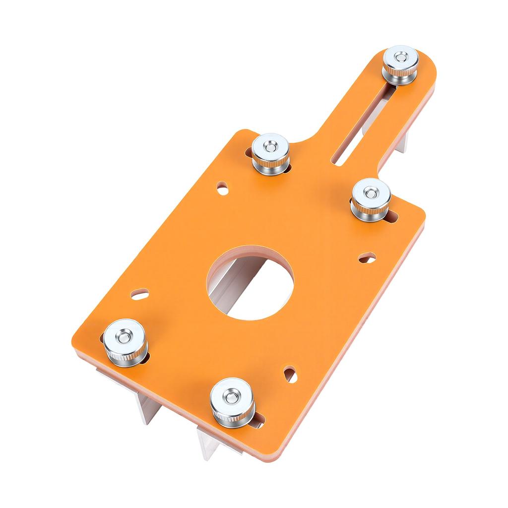 Router Jig for Slotting Wear Proof Versatile Woodworking Slotting Tool Wood Trimmer Router Base