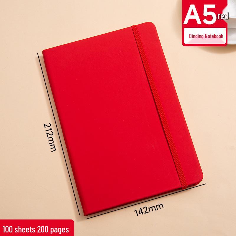 A5 Ribbon-Tie Planner & Journal: Custom Logo High-Value Stationery Gift
