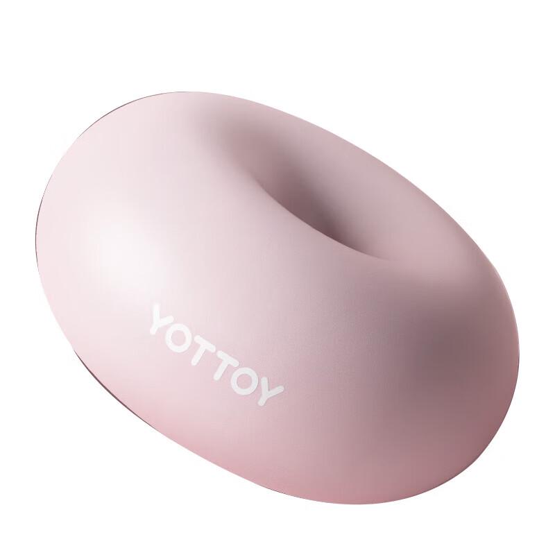 Yottoy Thickened Anti-Burst Doughnut Yoga Ball