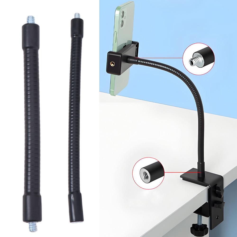 Zinc Zinc Alloy Phone Holder Extension Rod Bending Camera Stand Extension Tube Monopod Tripod