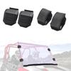 2Pcs Windshield Clamp Round Wind Shield Fixed Clamps Clips for UTV Motorcycle