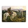 The Knight At The Crossroads Metal Sign Mural Cinema Plaques Garage Personalized Tin Sign Poster