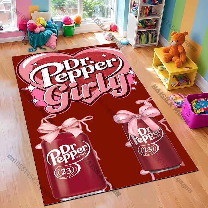 1PC D-Dr P-Pepper Carpet Rugs for Living Rooms Bedroom Entrance Door Decor Mats, Kids' Play Non-slip Mats Next Day Shipping Gift