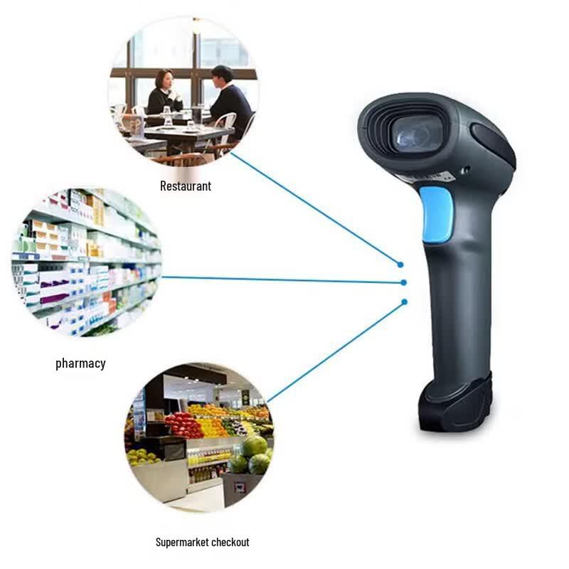 Seuic VF6600WB-C Wireless Bluetooth Barcode Scanner