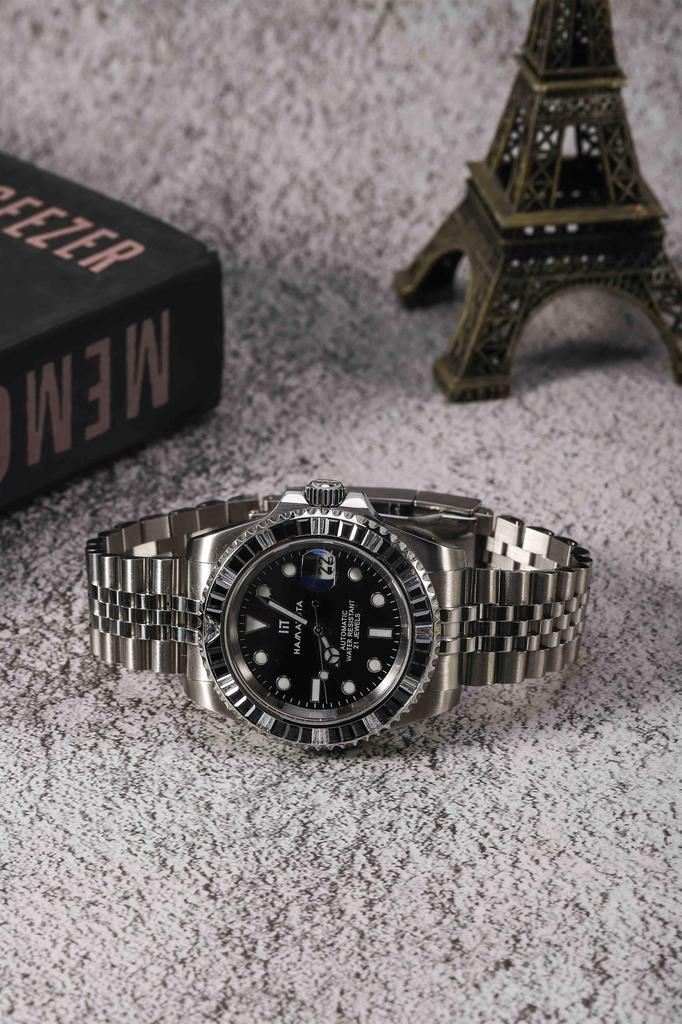 HAMAYOTA Submariner Diamond Automatic Japanese 316L Men's Watch, Bezel, Winding, Movement, Diver's Watch,