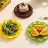 Creative Cartoon Burger Seasoning Dish Set 7/5-Layer Candy Dessert Plate Spit Bone Dish  Kitchen
