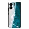 Für Redmi 12C 13C 11A Handyhülle Gehärtetes Glas Harte Abdeckung für Xiaomi Redmi 12 C 13 C 11 A Hülle Bunte Blumen Rückseitenhüllen