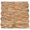Vidaxl Panouri de Perete Decorative 3D, 10 Buc., 1,08 M², Lemn de Teak