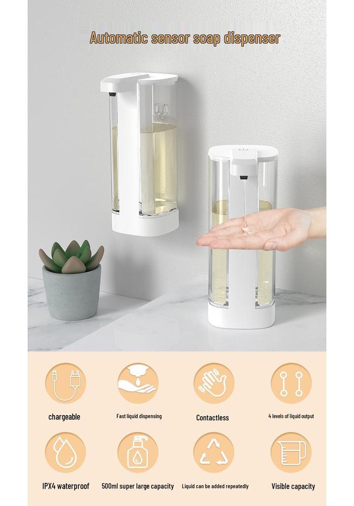 2026 Smart Sensor Kitchen Dish and Hand Soap Dispenser