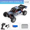 WLtoys144010 4WD Model with A Top Speed of 75 Km/h 1:14 Scale, High-speed Remote-controlled Off-road Drifting Racing Car for Boy