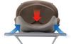 EXGEL Hug Comfy Brown HUG03 Cushion Made In Japan Pelvic Support Posture Urethane Chair Supplies Pelvic Support Cushion for Chairs