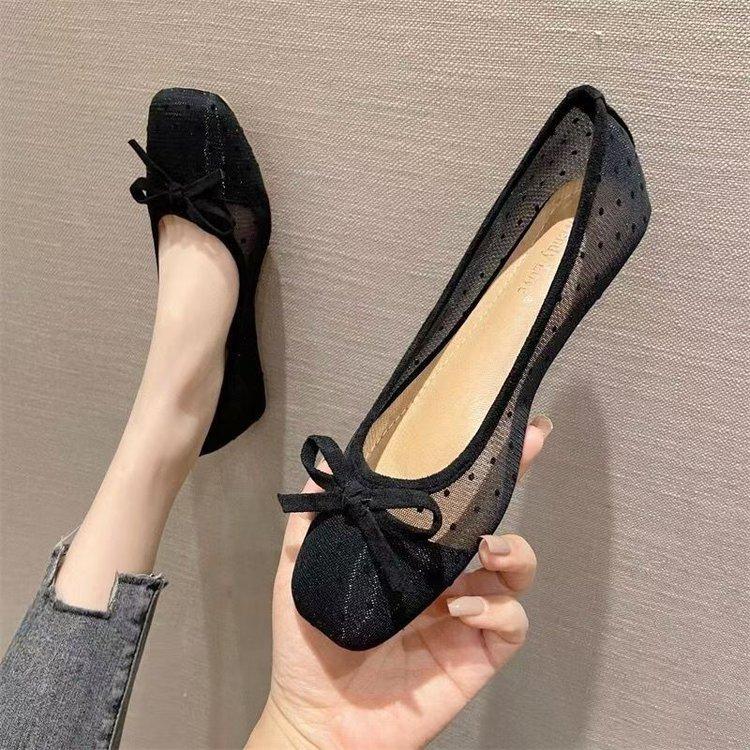 Flat Shoes with Soft Soles, Low-cut, Breathable, Single-sole Women's Shoes