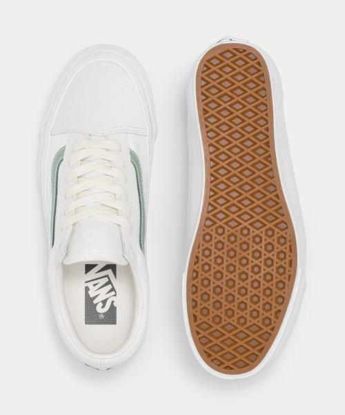 Vans Premium Old Skool LX - Santorini Blanc:Basil VN000D56ESK1 [Shipped from Korea] 100% Authentic