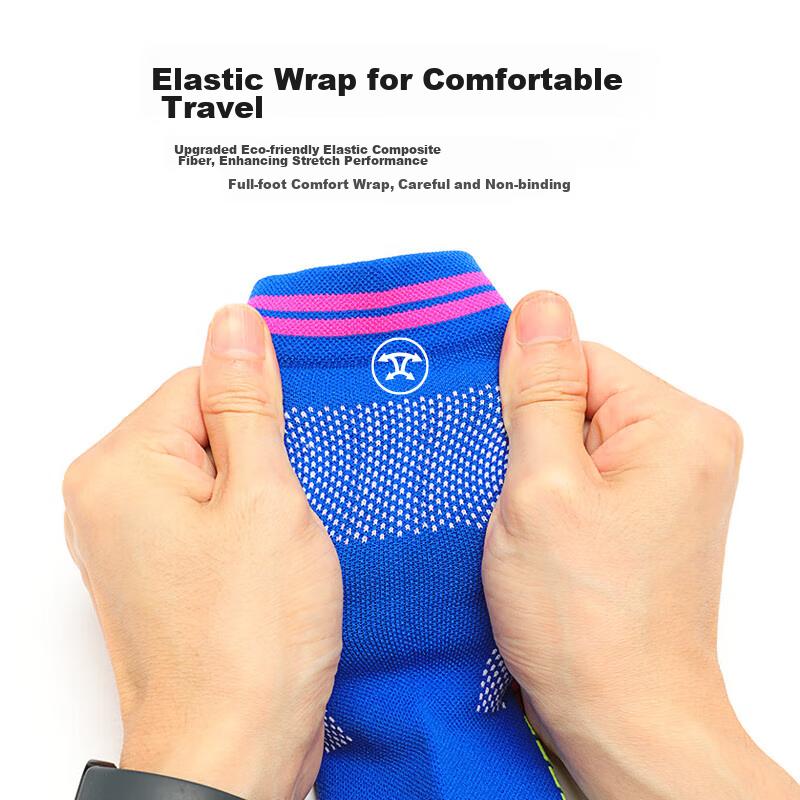 TFO Competition-Grade Outdoor Socks, Comfortable Breathable Functional Socks, Sports Hiking Mountaineering Socks 2202303, Orange, L