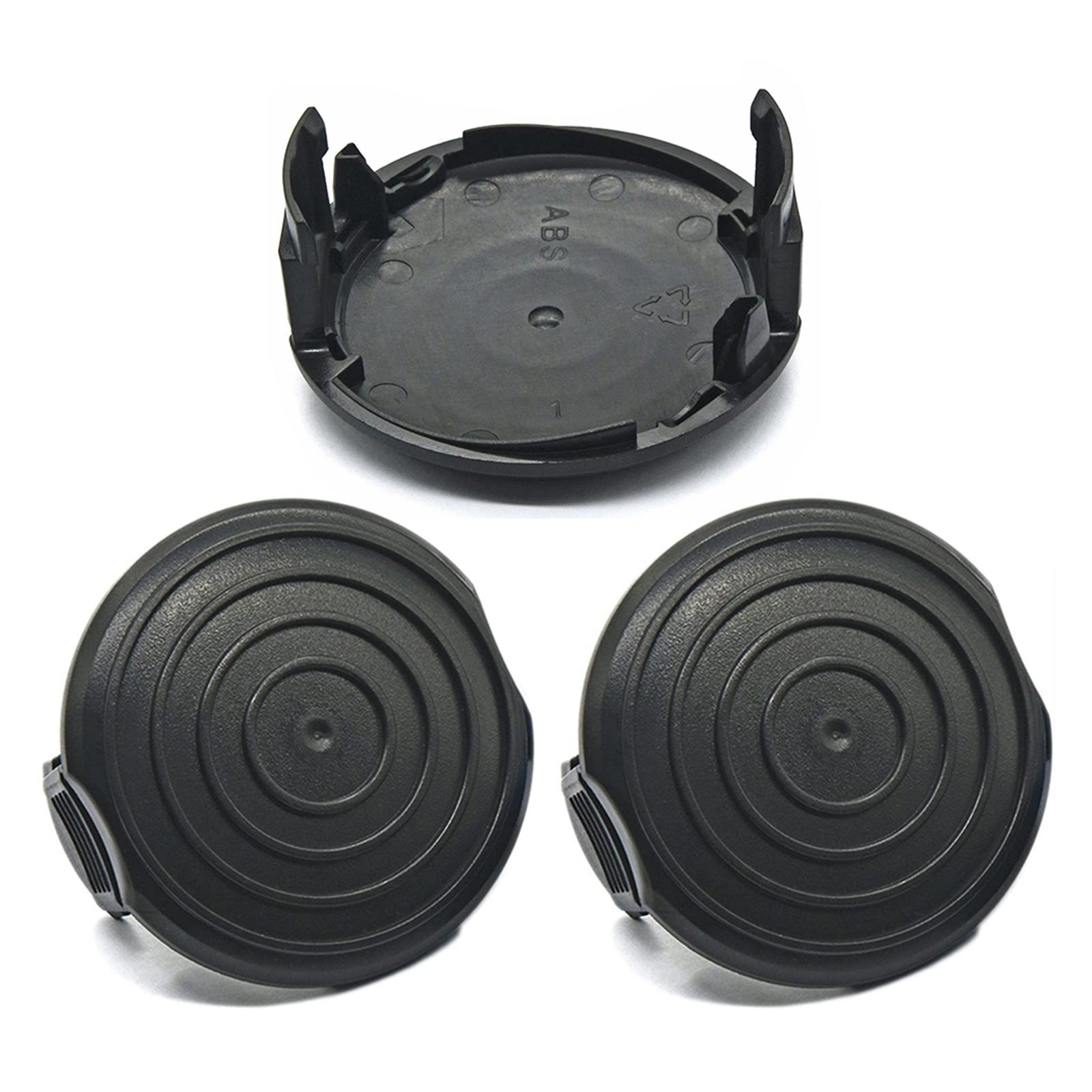 

TLW-05 3Pcs Replacement Spool Cap for Harbor Freight Bauer 20115E-B Bauer Corded BAUER 5.5Amp 15 in Electric String Trimmer A