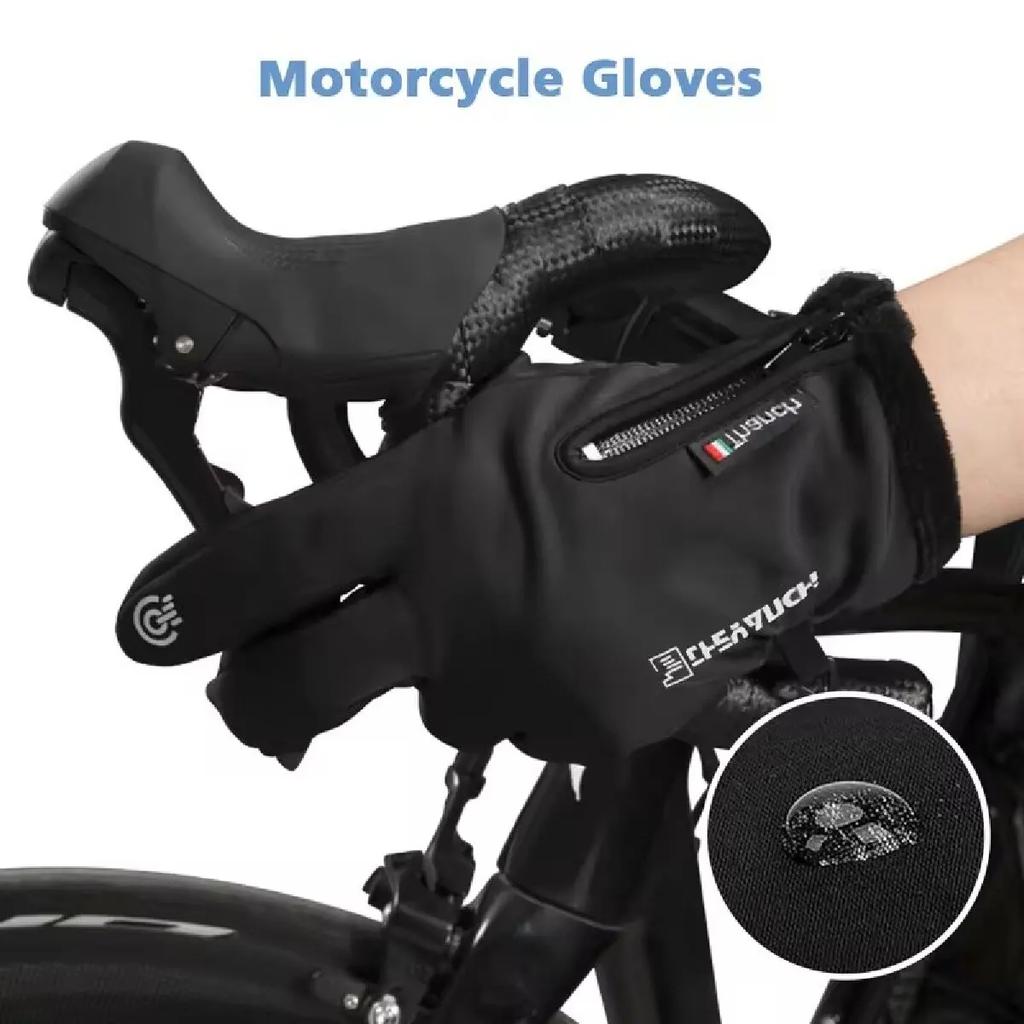 Winter Gloves Waterproof Thermal Touch Screen Thermal Windproof Warm Gloves Cold Weather Running Riding Sports Hiking Ski Gloves