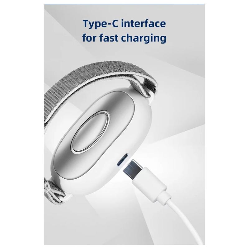 

AD23-Convenient Handheld Sleep Aid EMS Mini Current Calming Sleep Aid Multi Level Adjustment Intelligent Sleep Aid USB белый