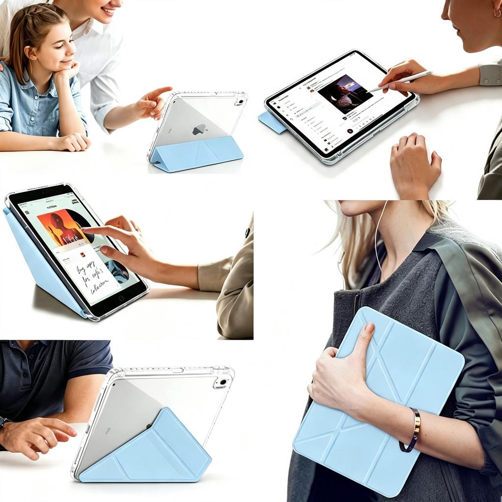 Tablet Case for iPad Mini Air Pro 8.3 9.7 10.2 10.5 10.9 11 12.9 13 5th 6th 7th 8th 9th 10th 11th Generation Smart Cover