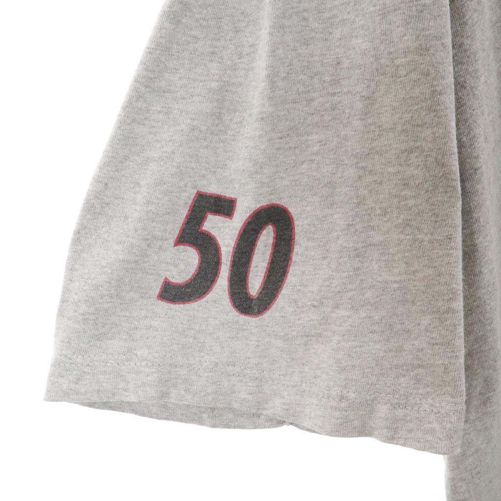 Tommy Hilfiger 90er Jahre Made in USA Old Backprint Kurzarm T-Shirt L grau Herren Gebraucht