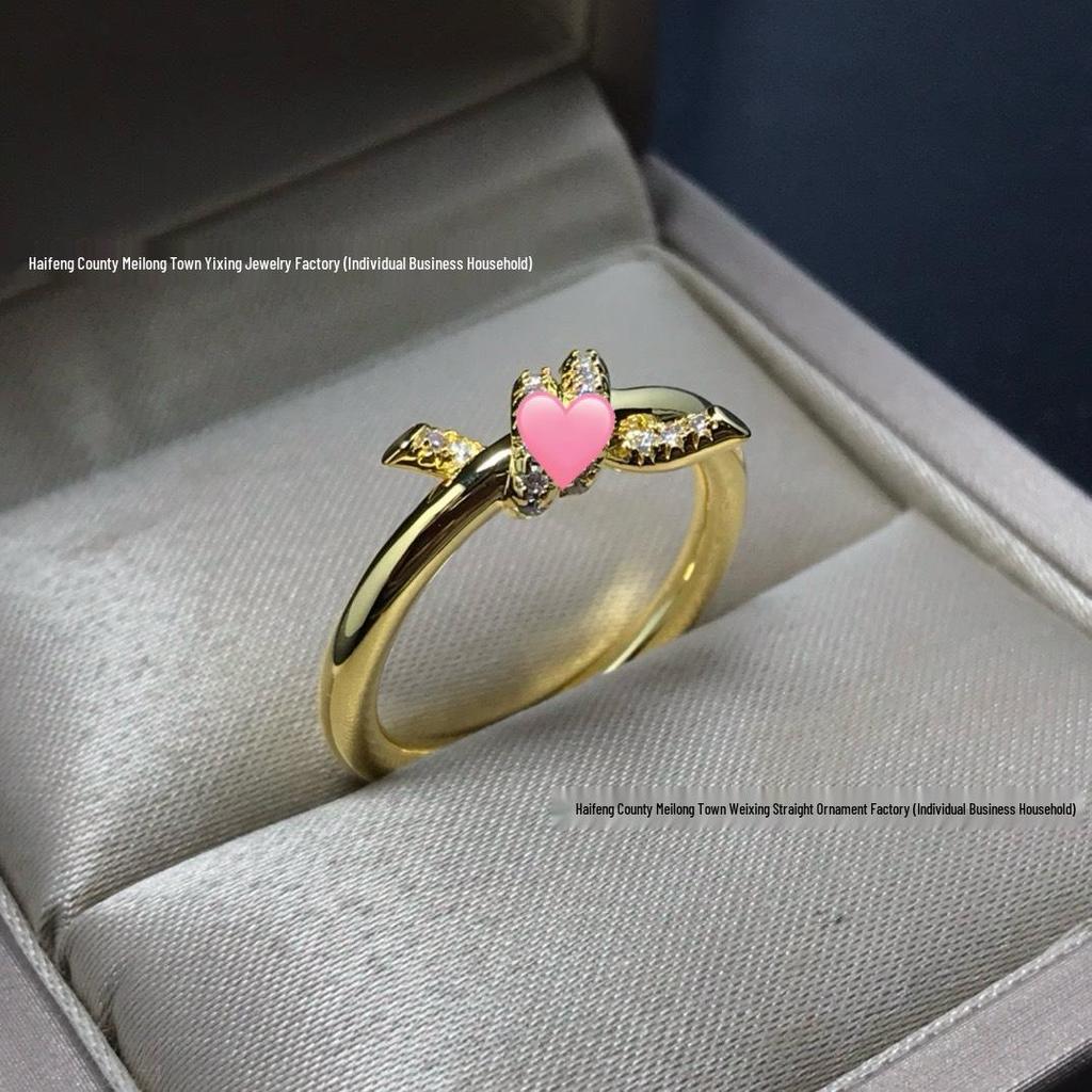 Tiffany Knot Ring for Women, 18K Rose Gold-Plated, Polished Precision Craftsmanship with Diamonds, Fashion Twisted Rope Design.