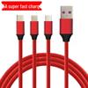 120W JIKE 3-in-1 Fast Charging Cable for Huawei, Android, & Apple Devices