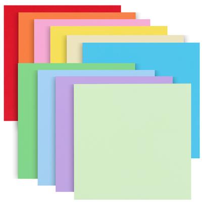 100 stuks Origami Vierkant Papier Dubbelzijdig Vouwen Gelukswens Papier Kraan Knutselpapier DIY Kunst Handwerk Kleurrijk Scrapbooking