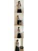 De Róng Women's Korean Style High Neck Lace Base Layer Top, Sweet Age-Reducing Design for Autumn/Winter, Long Sleeve, In Stock