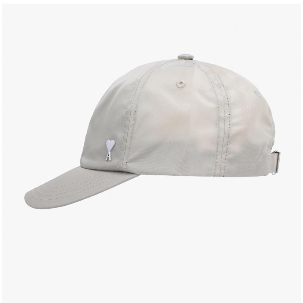Ami Ucp268 Heart Logo Stud Cap Pa0037 A036