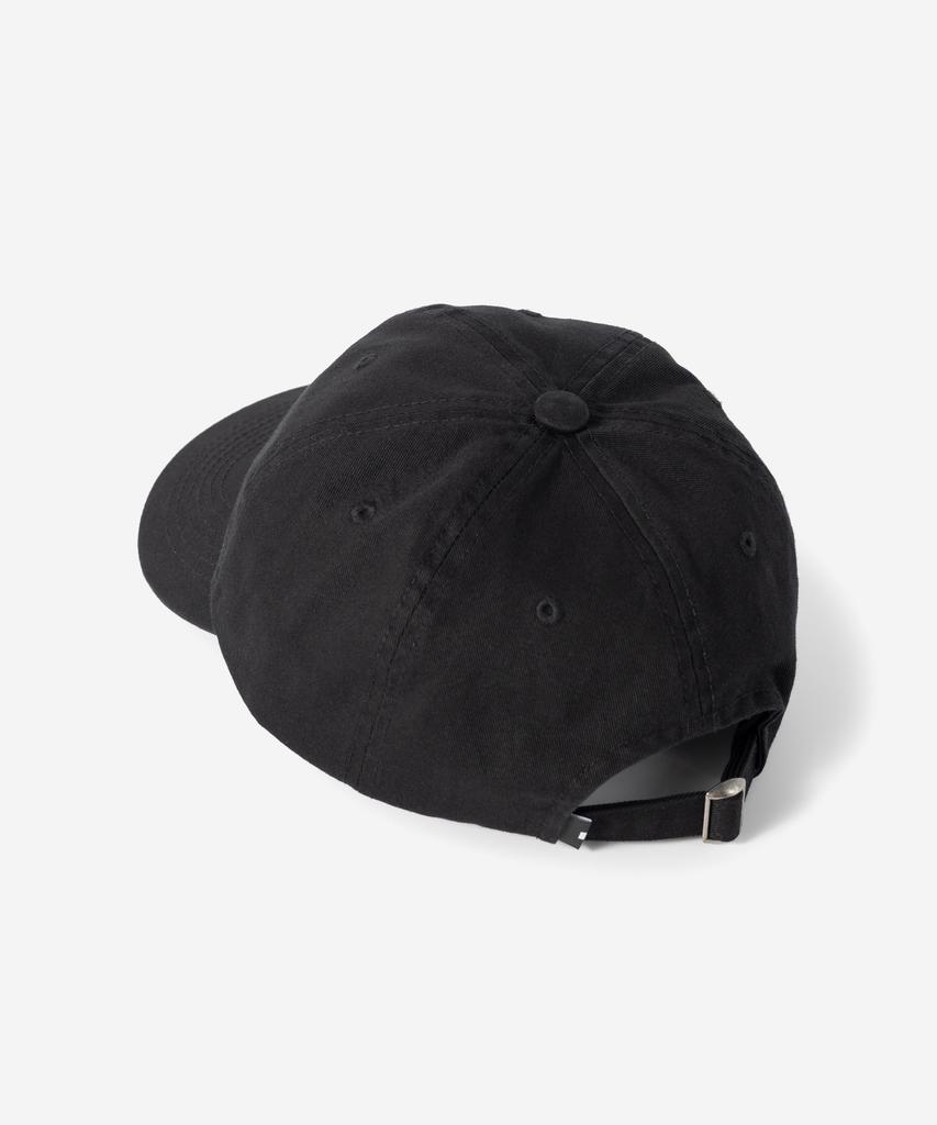 Siteulo Basic Cotton Twill Charlie Cap Black