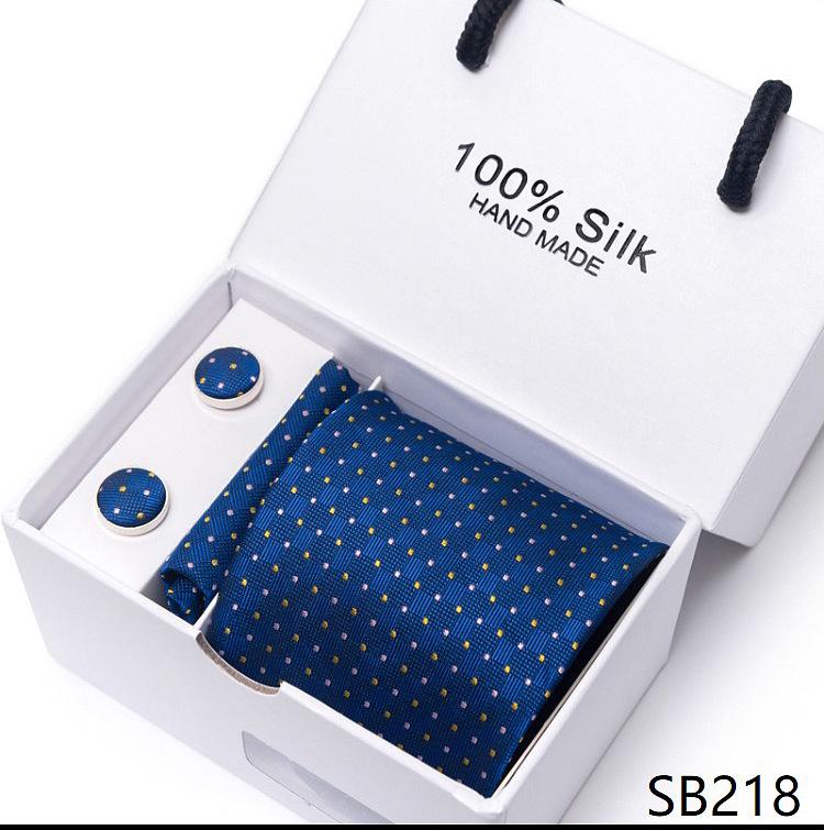 Tie Gift Box 5-Piece Set Group Tie Business Dress Wedding Tie