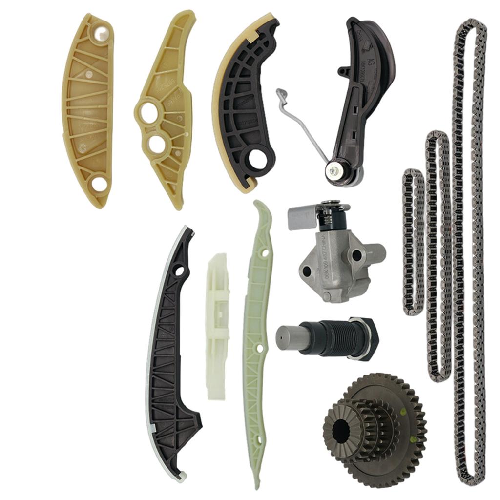 PANGOLIN 1Set Timing Chain Kit 06H109509L 06H109158J For 08-14 Volkswagen Passat Jetta Golf 10-15Audi A4 Q5 1.8 2.0T Car Parts
