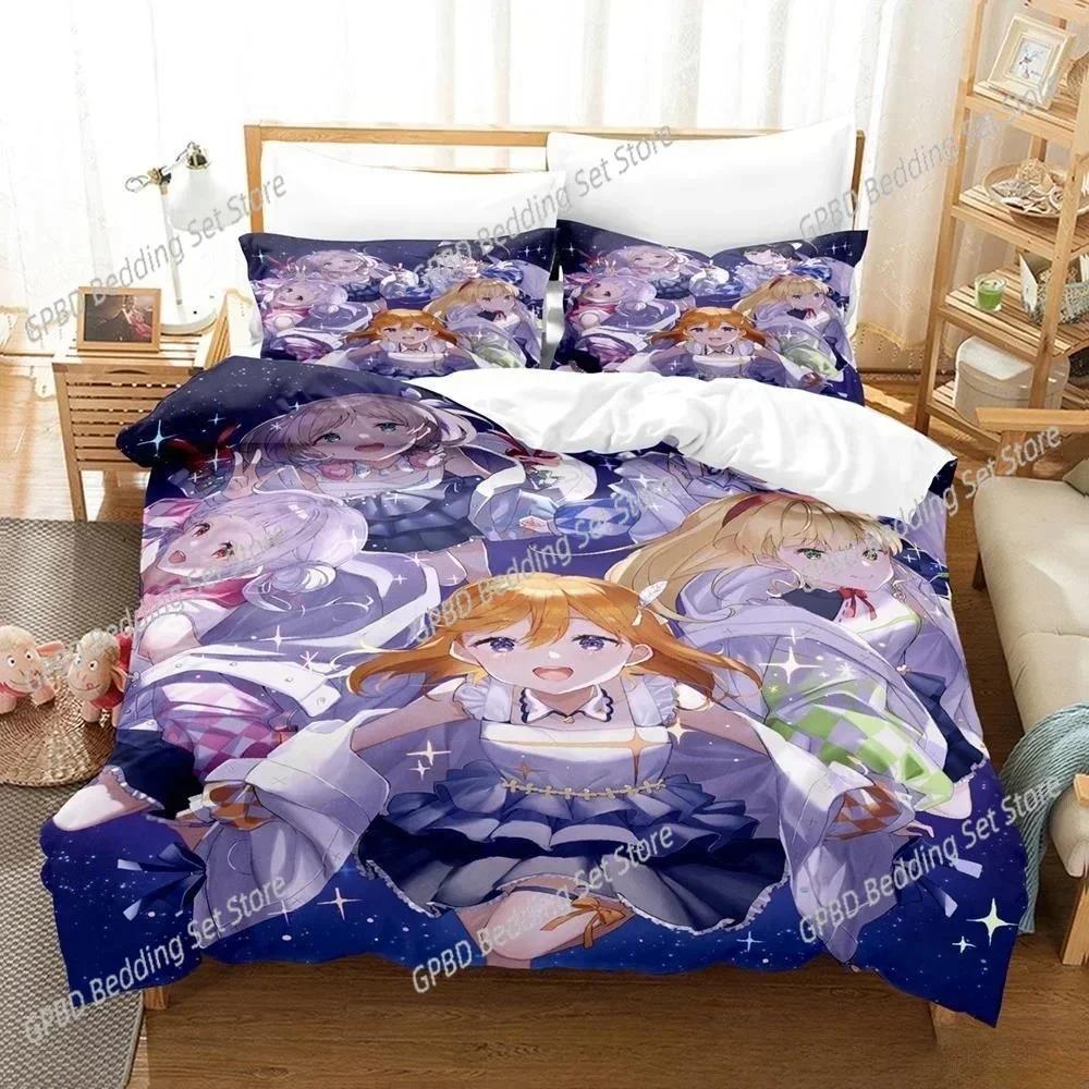 Luxury New 3D Print Anime Kawaii Girs Love Live! Bedding Set Single Twin Full Queen King Size Bed Set Adult Kid Bedroom