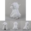 Adorable 9.4in Scottish Highland Cow Plush Toy Gift For Kids