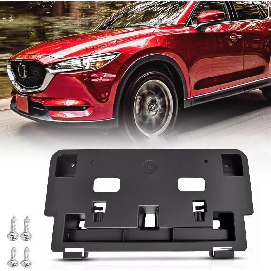 

Front License Plate Frame for Mazda CX-5 2017 2018 2019 2020 2021 Front Bumper License Plate Holder Mounting Bracket Replace # KB8A-50-170 MA1068114