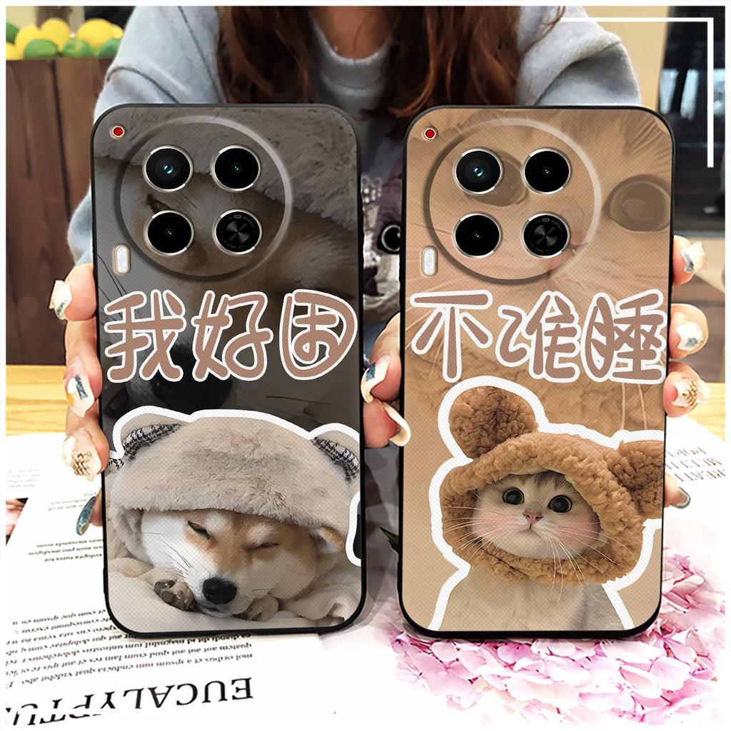 Phone Pouch Couple Phone Case For Tecno Camon30/4G/5G/CL6/CL7 Waterproof Durable Silicone Protective Anti-dust Full Wrap