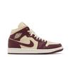 Womens Air 1 Mid SE 'Split - Beach Cherrywood' (women's Sizes) Beach / Sail / Cherrywood Red Vintage Basketball Shoes DR0501 200