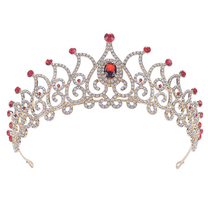 Korean Popular Luxury Bridal Zircon Crown Bridal Crown Rhinestone Princess Crown Wedding Accessories