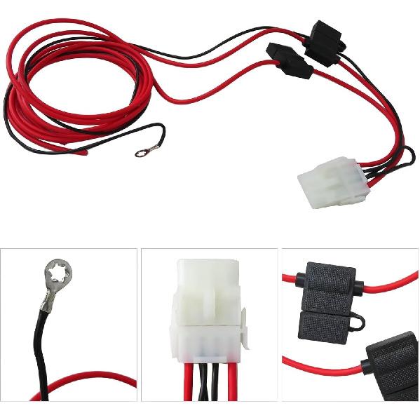 Truck Cap Wiring Harness for Third Brake Light and 12 Volt Dome Light C90-907