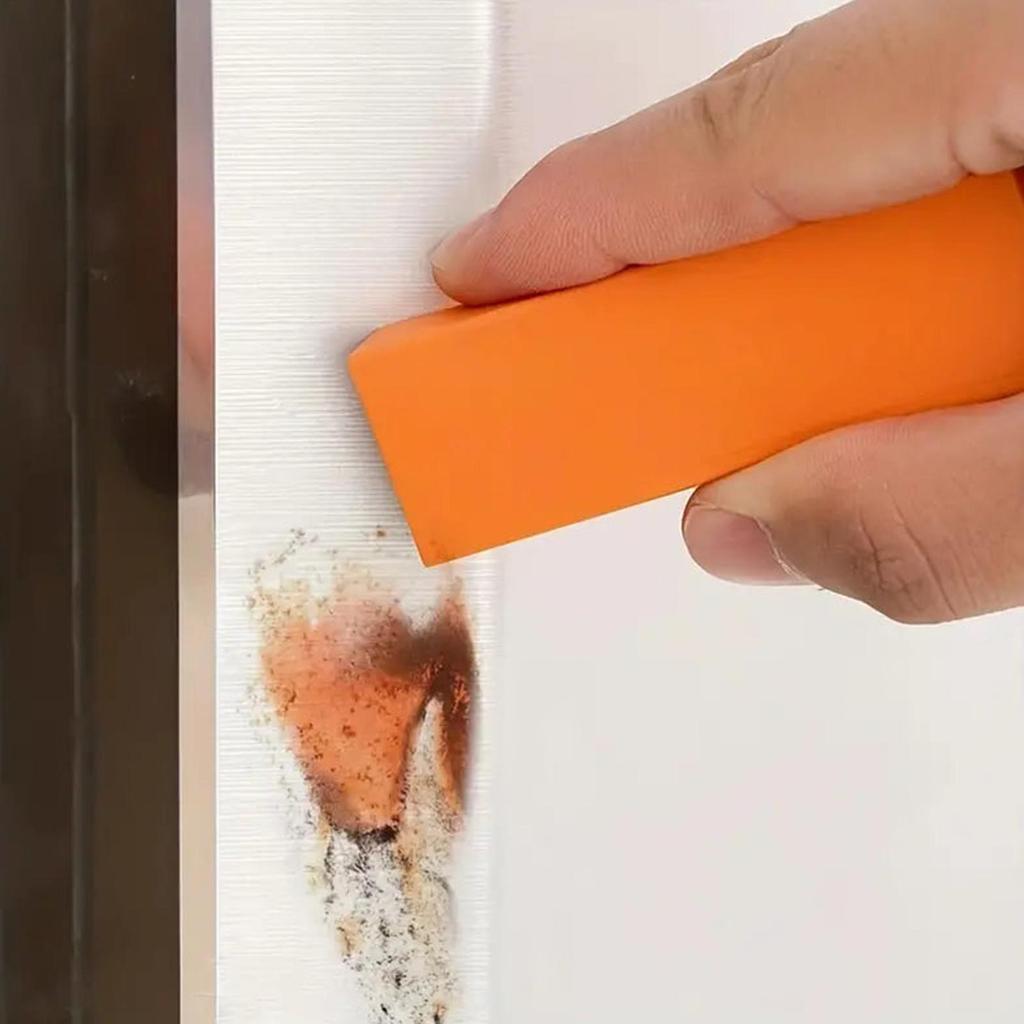 8pcs Stainless Steel Scratch Limescale Eraser Safe Natural Rust Eraser Rust Removers Flexible and Lightweight Deep Cleaning