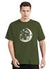 Summer T-shirt High Quality Cotton Funny Astronaut Moon Barbecue Casual T Shirt Fitness Unisex Tops Tees Clothing