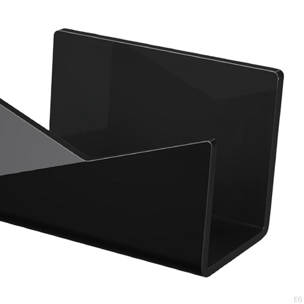 2 Pieces Desk Letter Holder Envelopes Storage Rack, Compact Countertop Office Acrylic Stable Mail