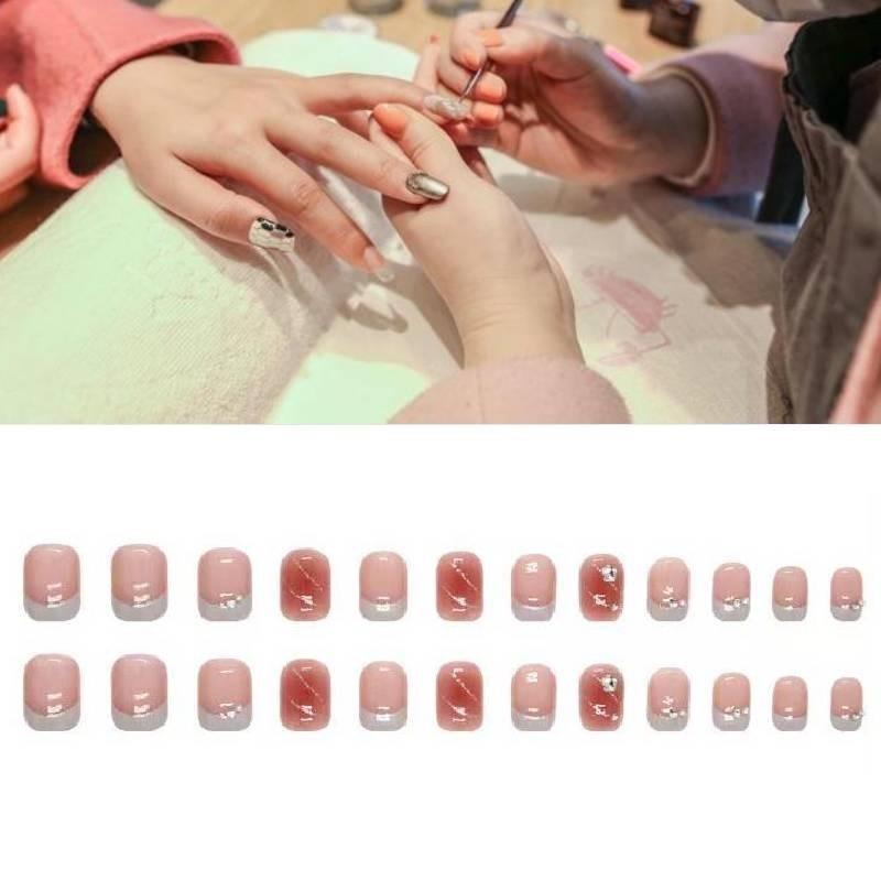 Art Nail Womens Wearable Nail Products Detachable Fashionable Wearresistant