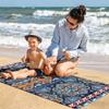 1PC Oversized Lightweight Beach Towel Bohemia Style Pattern Quick-Dry Beach Towel For Yoga Tourism Beach GYM Camping Swimming
