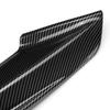 Black/Carbon Front Bumper Fog Lamps Frame Splitters Trim Up Canards Fins Fog Light Shells For BMW F30 F31 M Sport 2012-
