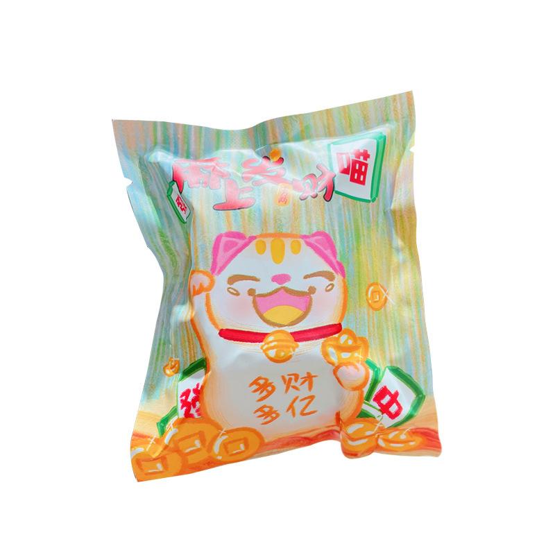 

Creative Hemp Rich Meow Tide Play Blind Box Doll Figure Cartoon Lucky Cat Desktop Fun Ornament Gift