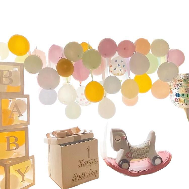 Erster Geburtstag Ballon Dekorationsset für Jungen und Mädchen