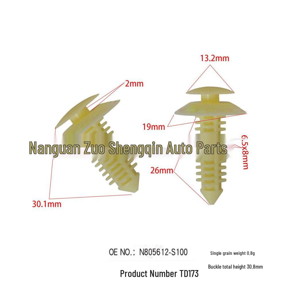 

BMW Car Door Panel Trim Fixing Clips for Z4, Mini, 3, 5, 7 Series, X3, X5 2000 units