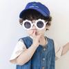 Cute Colorful Flower Shape Sun Glasses Boy Girl Exquisite Sweet Decoration Sunglasses Birthday Party Children Eyeglasses