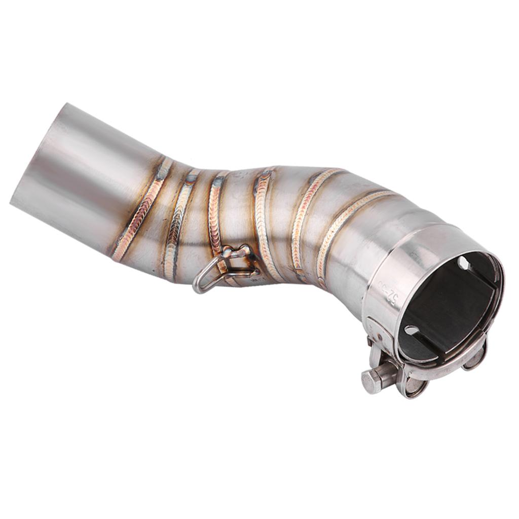 Motorcycle Muffler Link Pipe Motorcycle Full Exhaust System Center Pipe Connector for 900 2017-2018