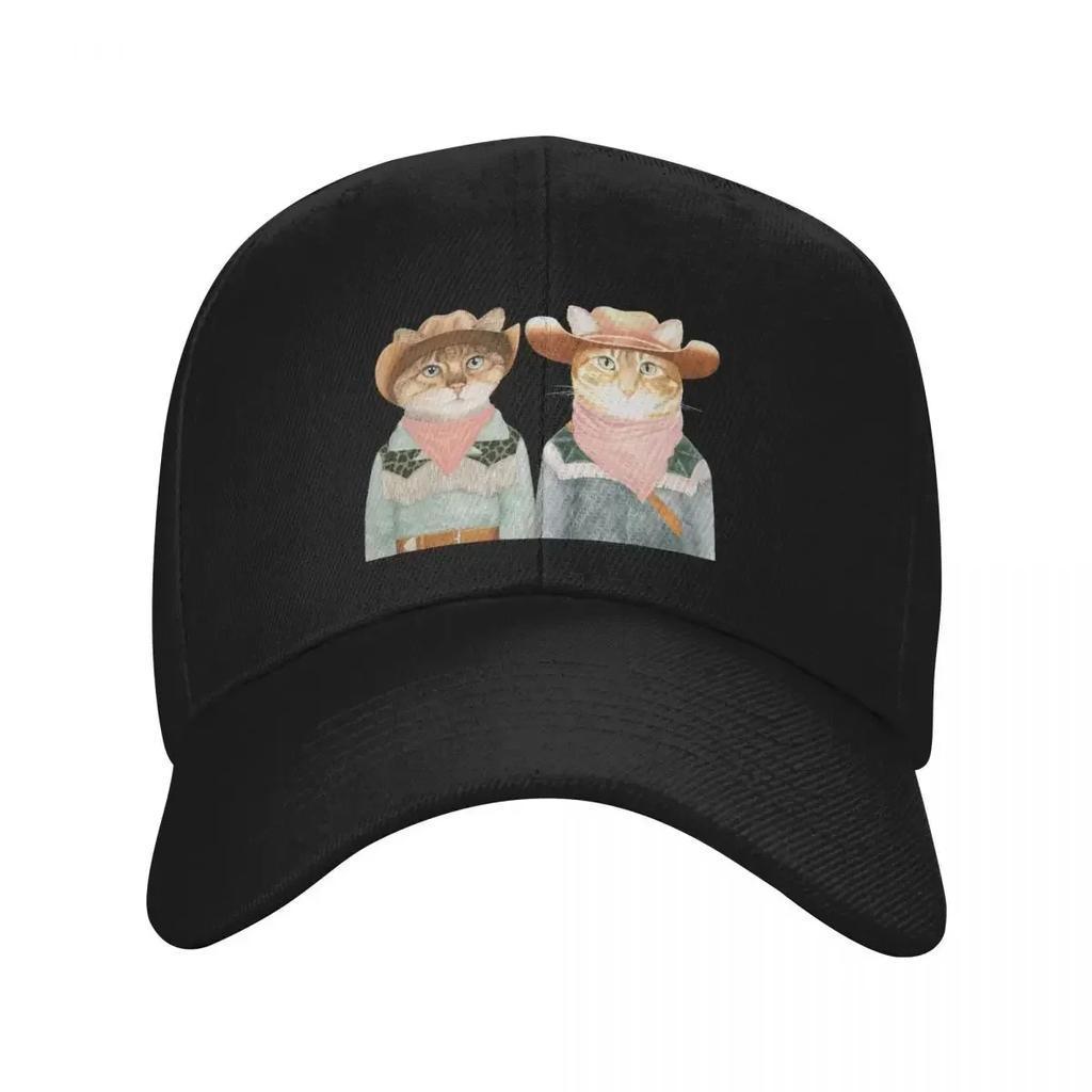 Ginger Cat Cowboys Baseball Cap Winter hat foam party Hat For Man Women's